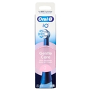 Oral-B iO Testine Ricambio Gentle Care Blu Spazzolino Elettrico Denti Ricaricabile, 2 Refills